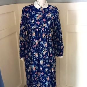 Vintage Stern Made Floral Cottagecore Dress sz 8